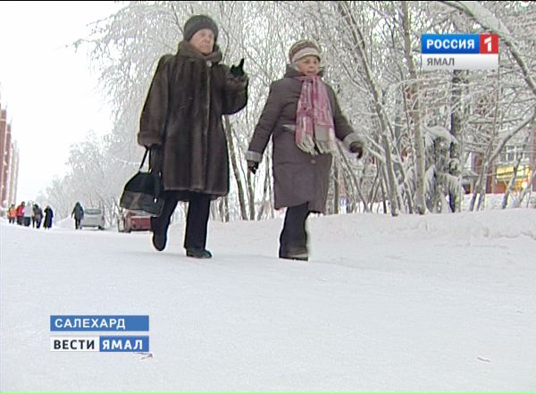 Жители окружной столицы Ямала в выходные прогулялись с врачем