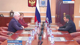 Дмитрий Кобылкин встретился с вице-президентом Лукойла