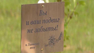 «Лес Победы». В память о героях войны тазовчане высадили 15 деревьев