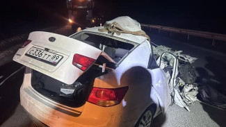 Смертельное ДТП на подъезде к Ноябрьску унесло жизнь водителя иномарки