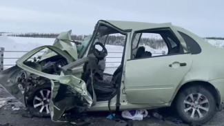 Машины раскурочило от удара: на дороге Салехард - Аксарка произошла автокатастрофа
