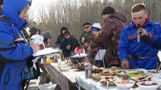 Весновка: жители Ханты-Мужи выясняли, кто из них лучший добытчик