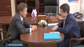Дмитрий Артюхов встретился с председателем правления ПАО «Газпром» Алексеем Миллером