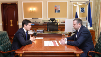 Дмитрий Артюхов провёл рабочую встречу с главой Губкинского