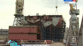На Балтийском заводе заложили атомный ледокол «Сибирь» для порта Саббета