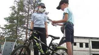 В Муравленко с юными велосипедистами провели профилактические беседы
