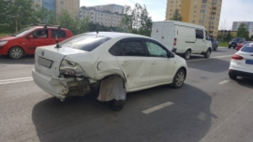 ДТП в Надыме: столкнулись «Volswagen» и «Toyota»