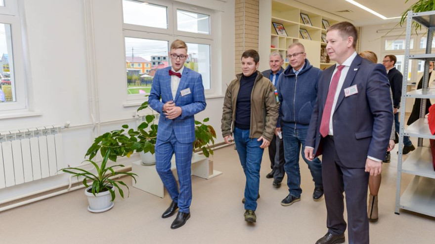 Современная и самая большая в России: на Ямале открыли новый корпус школы-интерната 
