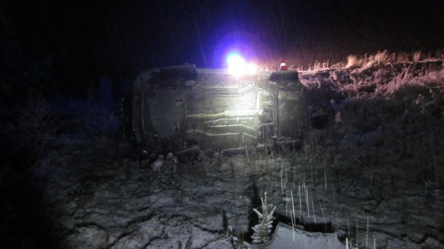 Снег стал причиной ДТП: на ямальской трассе пострадали водитель и ребенок