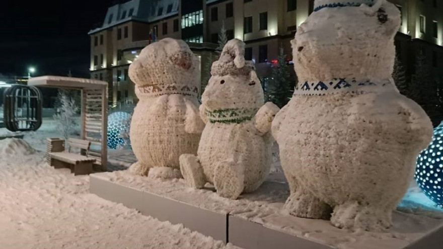 Праздничное настроение в Салехарде: город готовится к встрече Нового года