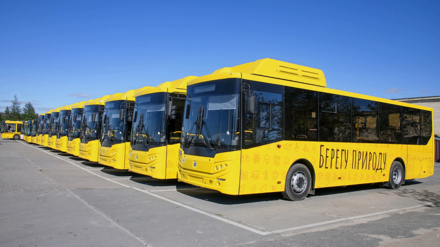 В Ноябрьске еще пять автобусов на экологичном топливе выйдут на городские маршруты
