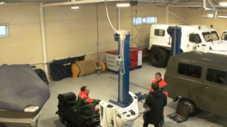Новый вместительный гараж: мужевские спасатели отмечают новоселье