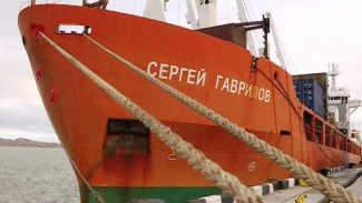 «Сергей Гаврилов» доставил на Чукотку 1600 тонн продуктов питания