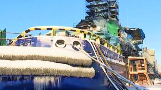 «Первый в мире»: уникальный ледокол с выборгской судоверфи для работы в Сабетте спустят на воду уже весной