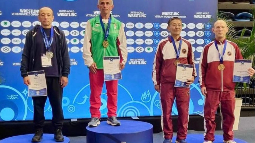 Ямальский тренер – бронзовый призер чемпионата мира по спортивной борьбе среди ветеранов