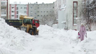 Битва со снегом: как в Новом Уренгое справляются с зимней стихией