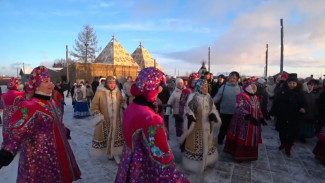 В Лабытнанги открылся этнопарк «Коми-деревня»