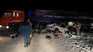 В ДТП на трассе Сургут - Салехард погиб пассажир иномарки 