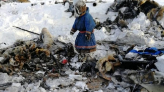 В Ямальском районе дотла сгорел чум