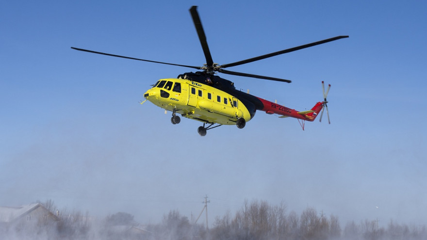 На Ямале вертолёт совершил вынужденную посадку