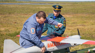 Воздушный контроль: беспилотники следят за пожарной обстановкой в лесах Ямала