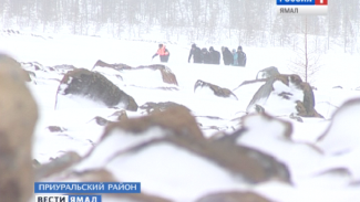 Ямальские полицейские установили мемориальный обелиск на вершине горы Рай-Из