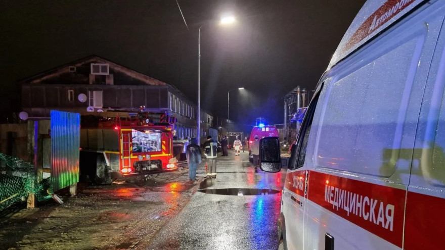 Пожар в Лабытнанги на улице Гиршгорна унес жизнь человека