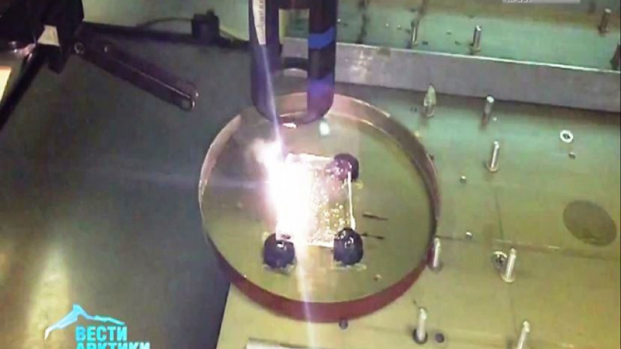 В России испытают лазер, способный резать метровые слои льда