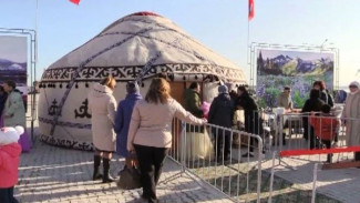 В заполярной столице установили самую северную в мире юрту киргизов