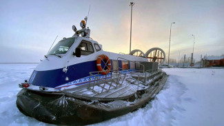 2 новых судна на воздушной подушке пополнили речной флот Ямала