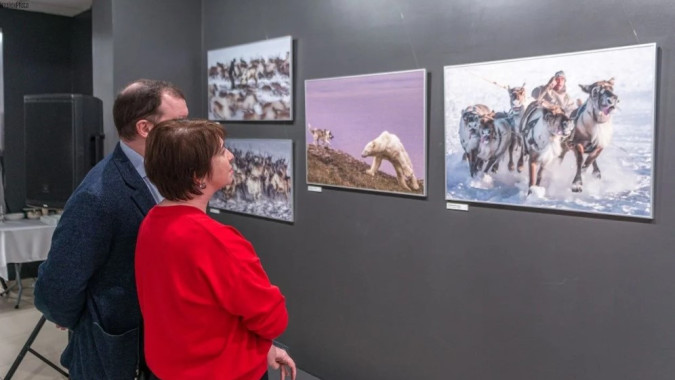 Выставка «Под полярной звездой» открылась в Салехарде