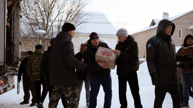 Неравнодушные ямальцы помогают жителям Донбасса возвращаться к мирной жизни