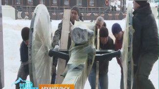 В Северный морской музей Архангельска вернулась легендарная пушка 1903 года выпуска