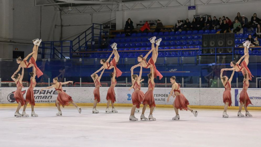 Салехард принял главный финал страны по синхронному катанию