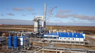 Добыча природного газа началась на Термокарстовом месторождении