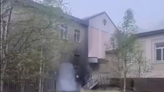 В Салехарде ликвидировали пожар в патологоанатомическом отделении