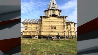 Жители поселка Белоярск включились в работу по возведению церкви в честь Казанской иконы Божией Матери