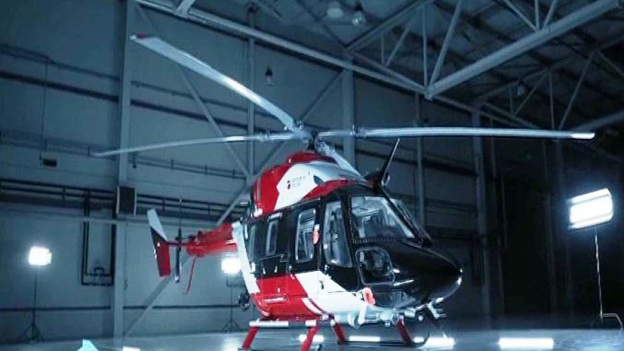 Госкорпорация Ростех передала Национальной службе санитарной авиации первую партию медицинских вертолетов