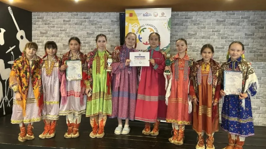 Юные таланты из Мужей вошли в число лучших фольклористов страны