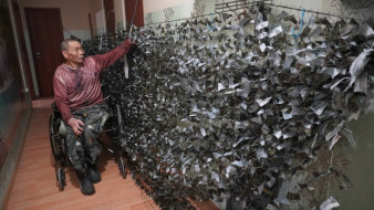 Бывший танкист из Сеяхи создает уникальную маскировку для военной техники