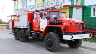 На Ямале автопарк сельских пожарных частей пополняется новой техникой