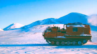 Ростех показал используемый для освоения Арктики уникальный вездеход ТМ-140