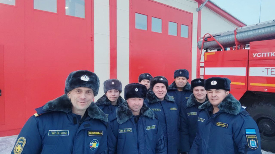 В Шурышкарах открылось новое пожарное депо