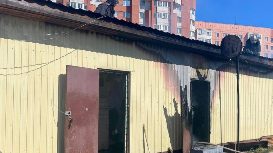В Новом Уренгое произошел пожар в модульном общежитии для рабочих