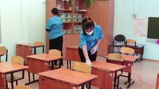 В школах Муравленко началась тотальная дезинфекция помещений