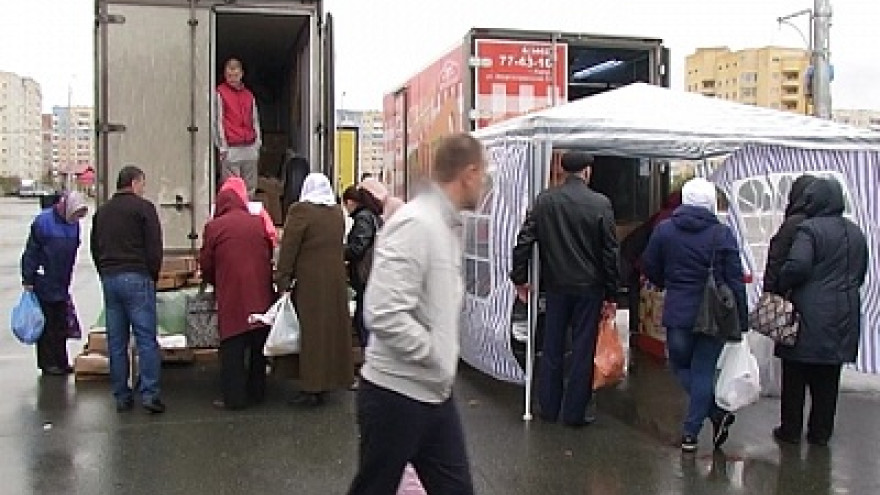 В Надыме прошла ярмарка тюменских производителей