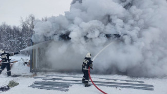 В Шурышкарах из-за нарушений техники безопасности чуть не сгорела строящаяся лыжная база