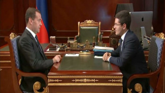 Председатель Правительства РФ провёл рабочую встречу с Дмитрием Артюховым