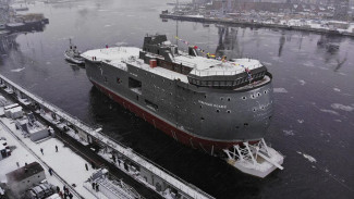 На Балтике испытывают ледостойкую платформу «Северный полюс» для круглогодичных экспедиций 