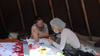 В тундре Пуровский район продолжается выездная кампания вакцинации